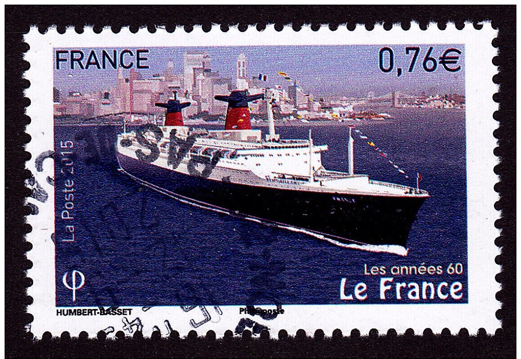 "le France" Issu Du Bloc "les Années 60" Oblitéré Cachet Rond TTB - Used Stamps