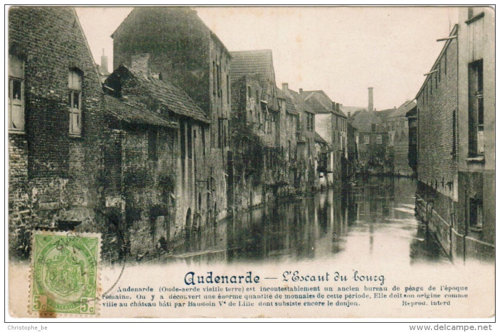 Oudenaarde, Audenarde, L'Escaut Du Bourg (pk21716) - Oudenaarde