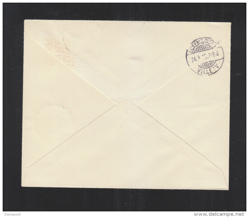 Luxemburg Blanko-R-Umschlag 1916 - 1914-24 Marie-Adélaïde