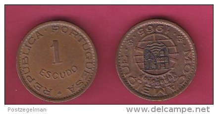 MOZAMBIQUE, 1965, 1 Escudo VF, KM 82, C2842 - Mozambique