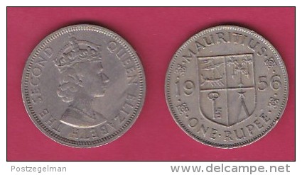 MAURITIUS, 1956,  50 Cents, XF, KM 35.1,  C2851 - Mauritius