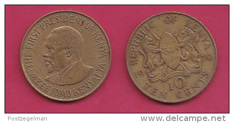 KENYA, 1970,  10 Cents, XF, KM 11,  C2856 - Kenya