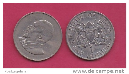 KENYA, 1967,  1 Shilling, VF, KM 5,  C2860 - Kenya