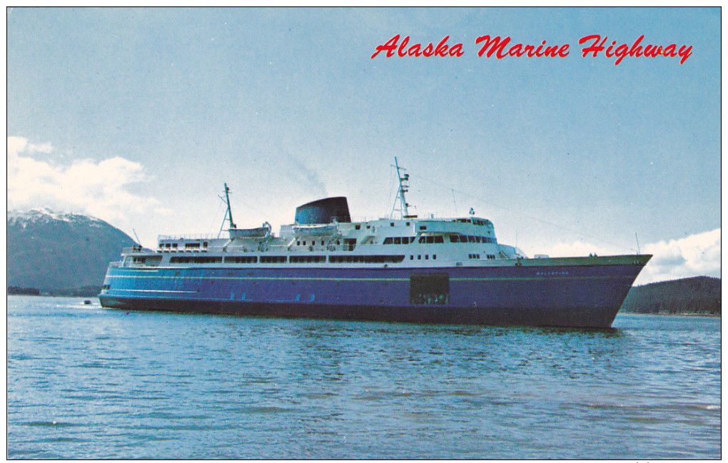 Alaska Marine Highway Fleet Ferry Ships , 50-60s - Sonstige & Ohne Zuordnung