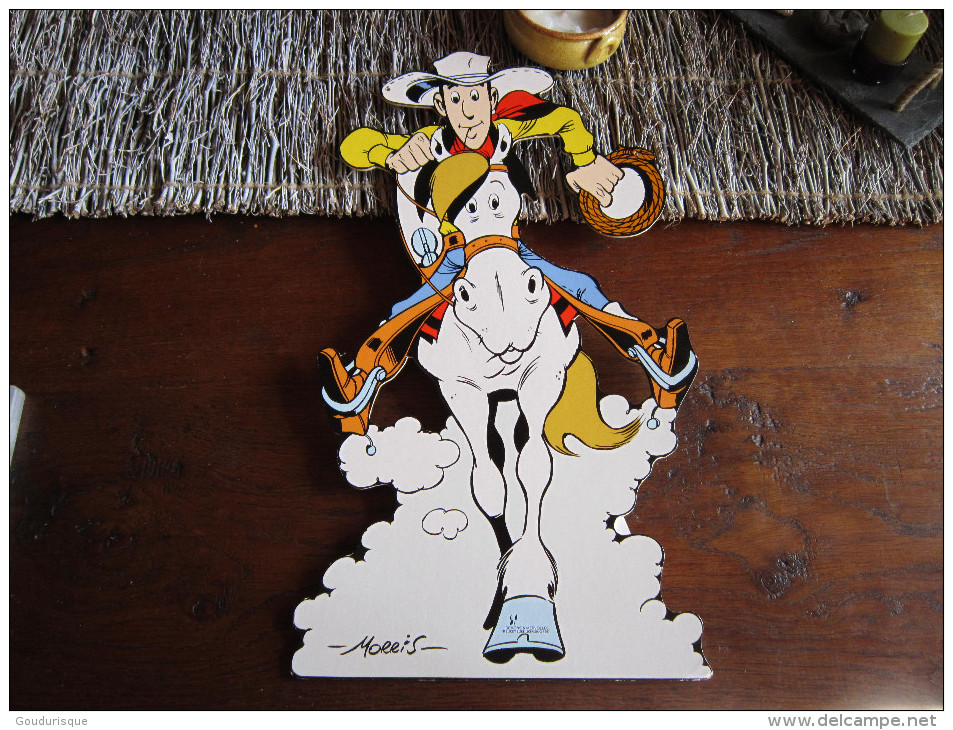 PLV LUCKY LUKE A CHEVAL    MORRIS - Lucky Luke