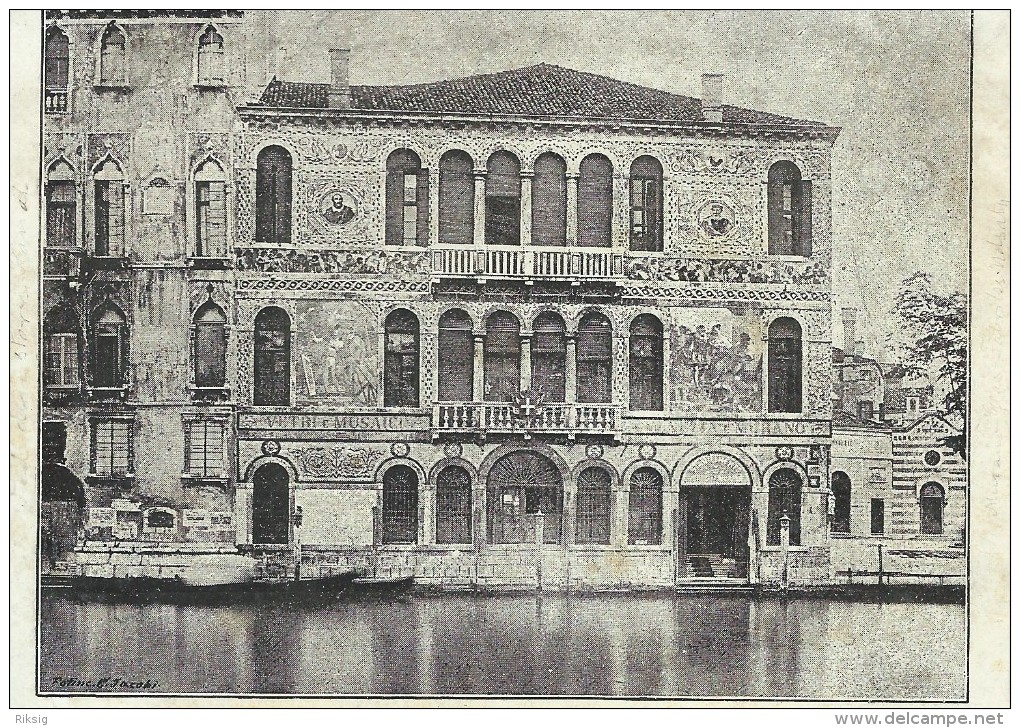 Compagnie Venise - Murano. Advertising Card.  Italy  # 01602 - Publicidad