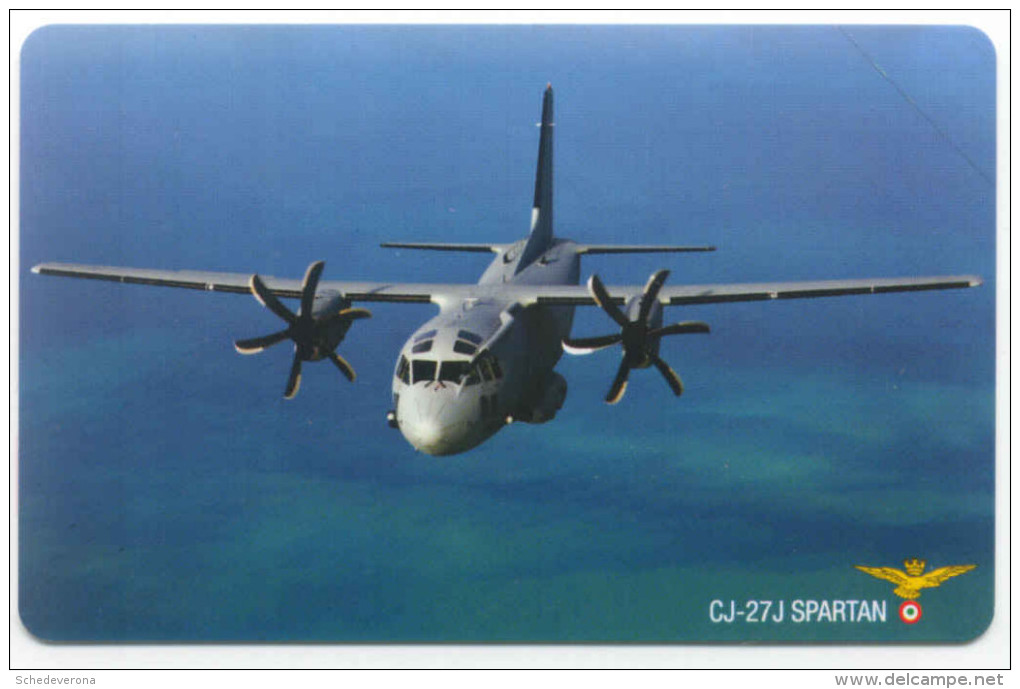 PRATICA DI MARE AERONAUTICA MILITARE SPARTAN SCHEDA TELECOM 2253 - Pubbliche Speciali O Commemorative