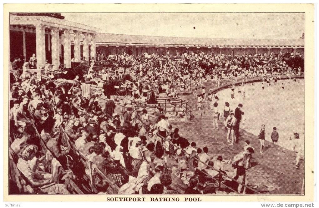 SOUTHPORT - BATHING POOL - Southport