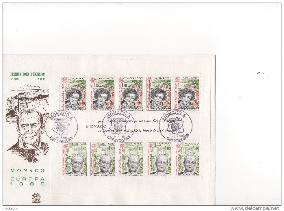 086 EUROPA 1980 Année Complète En 39 FDC Y Compris Feuillet Monaco + Portugal TTB. Michel = 113 € - Années Complètes