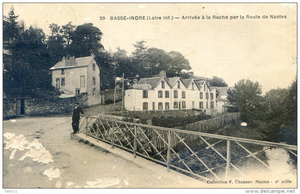 Basse Indre - Arrivée à La Roche Par La Route De Nantes - Basse-Indre