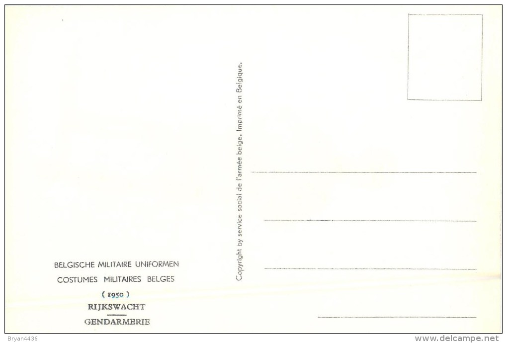 GENDARMERIE BELGE -  GENDARME RIJKSWACHT MOTARD - CPSM ILLUSTRATEUR; J. DELMART - état; TB - Autres & Non Classés