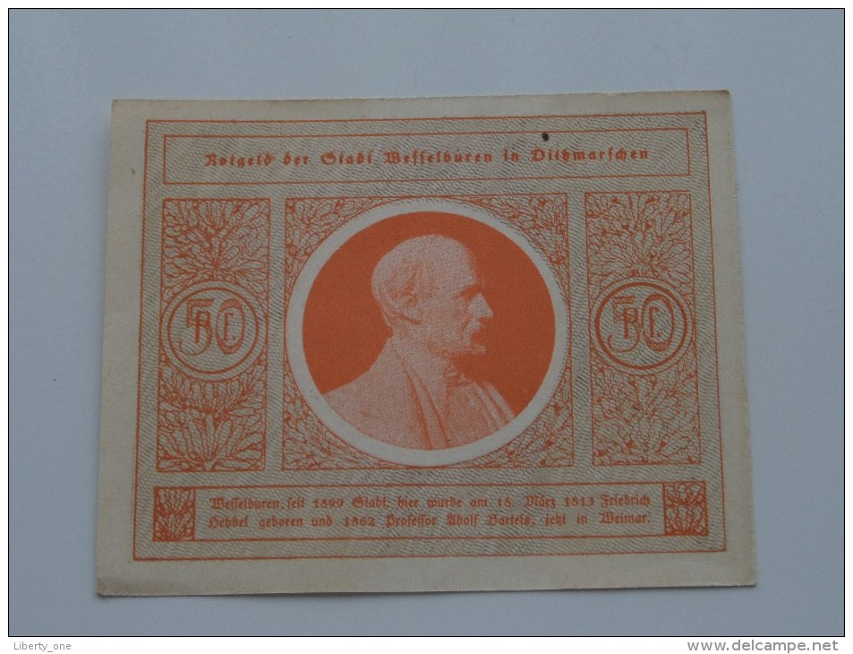 50 Pfennig WESSELBUREN Dithmarchen Nr. 44354 ( For Grade, Please See Photo ) ! - [11] Emissions Locales