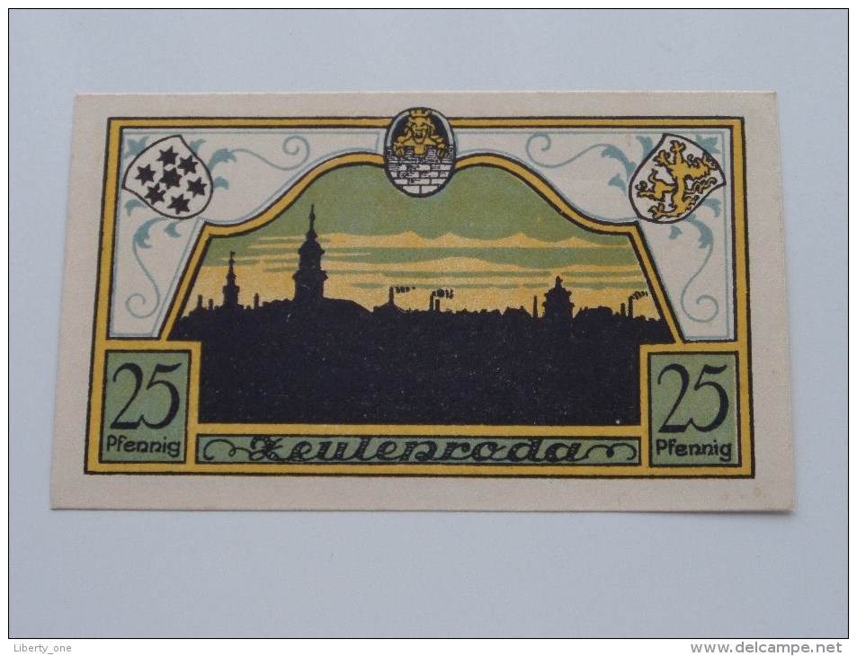 25 Pfennig Stadt ZEULENRODA Anno 1921 ( 4 Stuck ) ( For Grade, Please See Photo ) ! - [11] Emissions Locales