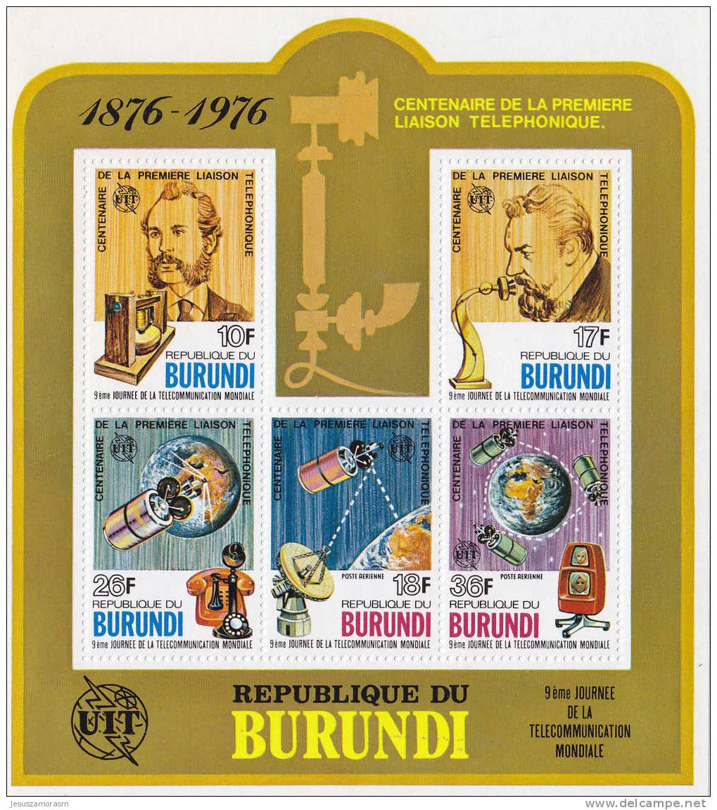 Burundi Hb 98 - Hojas Y Bloques