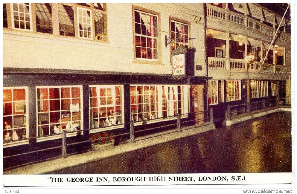 LONDON - BOROUGH HIGH STREET - THE GEORGE INN - Other & Unclassified