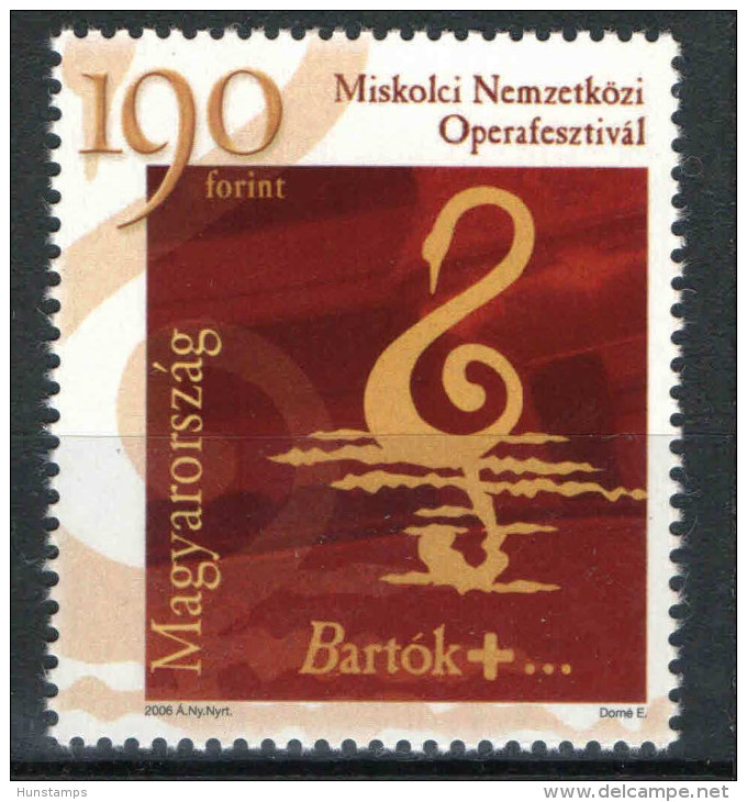 Hungary 2006. Operafestival Nice Stamp MNH (**) Michel: 5109 - Ongebruikt