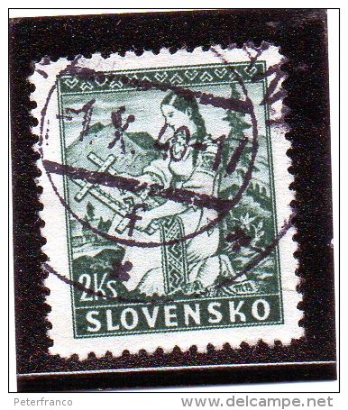B - 1940 Slovacchia - Used Stamps