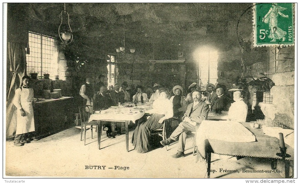 CA 95 BUTRY PLAGE 1912 - Butry