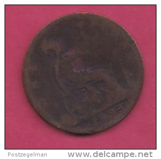 UK, 1893, 1 Penny, Victoria, KM 790, C2798 - D. 1 Penny