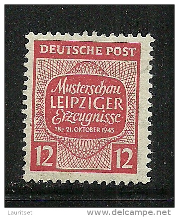 Deutschland 1945 West-Sachsen Michel 125 Musterschau Leipzig * - Other & Unclassified