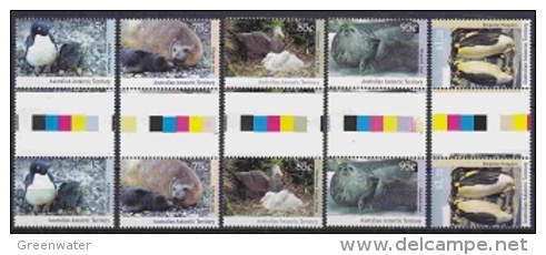 AAT 1992 Fauna 4v Gutter ** Mnh (24950) - Neufs