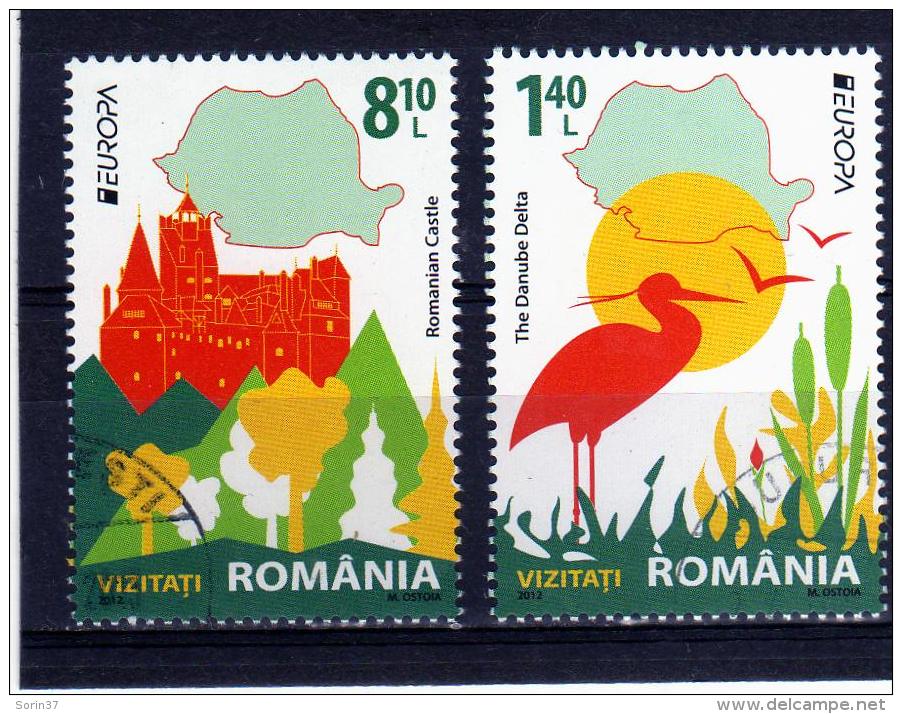 RUMANIA / ROMANIA / ROUMANIE  Año 2012  Yvert Nr.  Usada  Europa CEPT - Usado