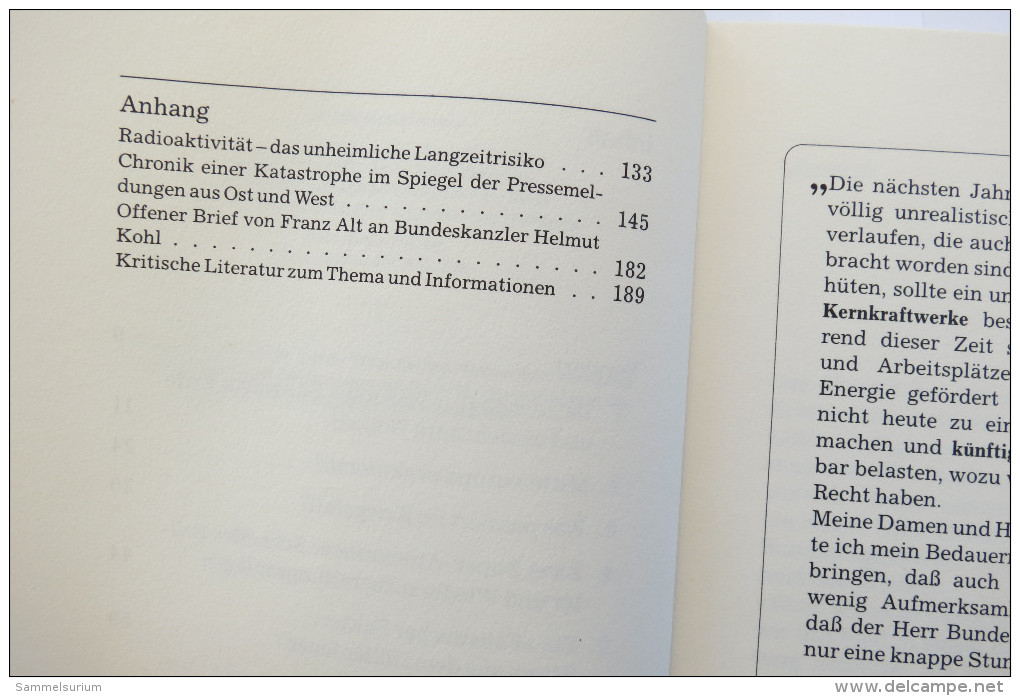 Herbert Gruhl "Der Atomare Selbstmord" - Técnico