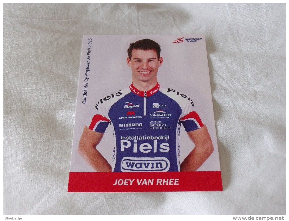 Joey Van Rhee - Cyclingteam Jo Piels - 2015 - Cyclisme
