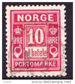 Norway - 1889 To 1914 - Postage Due "At Betale", Numerals Of Value PortoMarke - Gebraucht