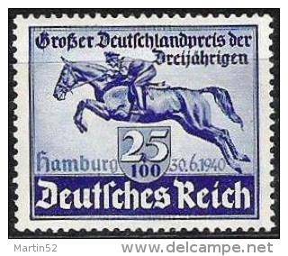 GP Der 3jährigen 1940: Michel-No 746 ** Postfrisch MNH (Michel € 26.00)) - Hippisme