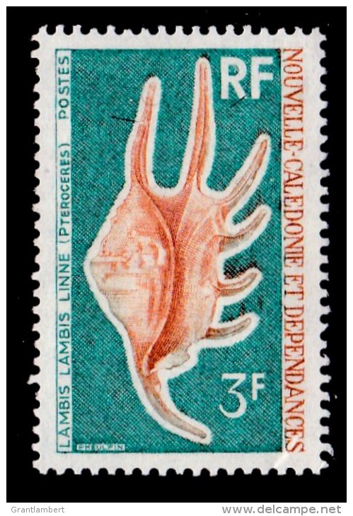 New Caledonia 1968 Sea Shells 3f MNH  SG 446 - Neufs