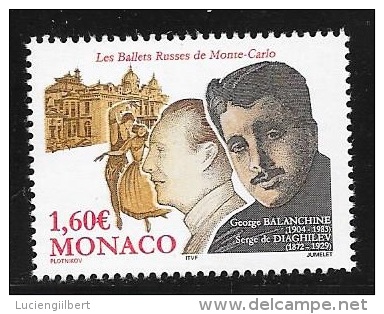 MONACO    N° 2446  -  NEUF  -  LES BALLETS RUSSES MONTE CARLO  -  2004 - Unused Stamps