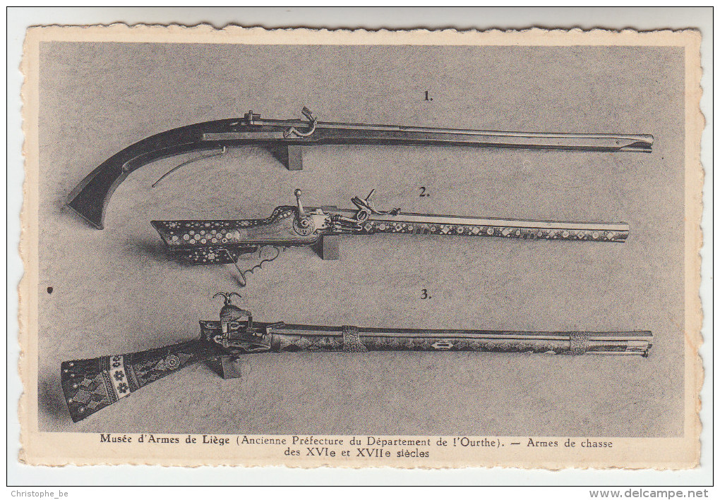 Musée D'Armes De Liege, Armes De Chasse Des XVI Et XVIIe Siècle (pk23322) - Liege