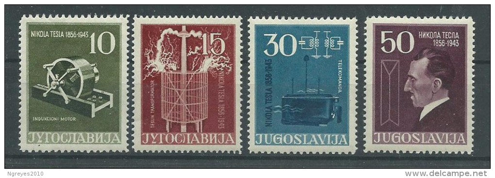 150022741  YUGOSLAVIA  YVERT    Nº  693/6  */MH - Nuovi