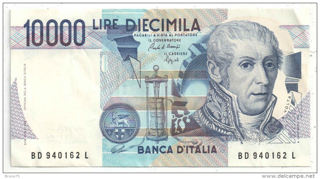 ITALIA - 10000 Lire - BD 940162 L - Volta 1984 - 10000 Lire