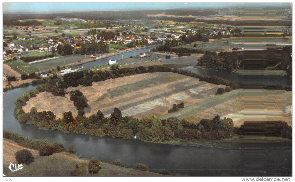 NOYERS SUR CHER LA BOUCLE DU CHER VUE AERIENNE - Noyers Sur Cher