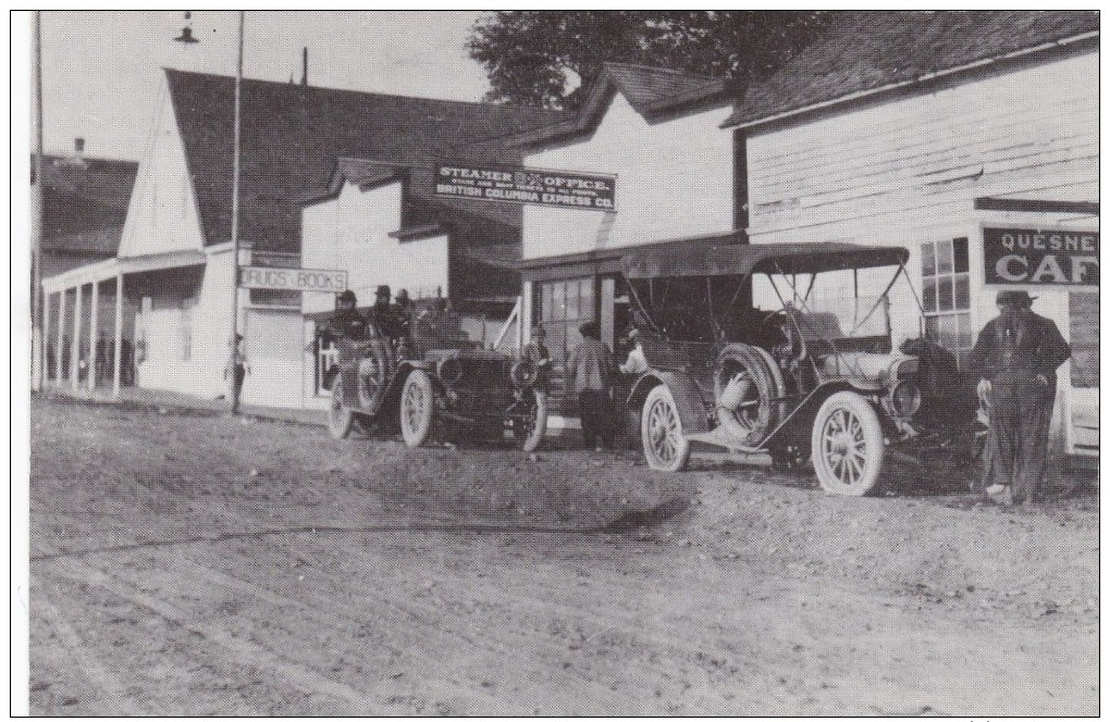 Front Street 1911, Reprint, QUESNEL BC, CARIBOO, BRITISH COLUMBIA, Postcard, CANADA, Post Card, Carte Postale - Other & Unclassified