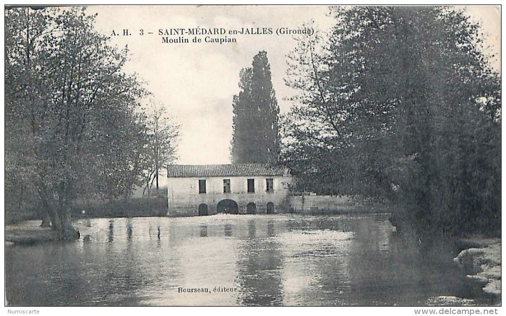 Cpa SAINT MEDARD EN JALLES 33 Moulin De Caupian - Altri & Non Classificati