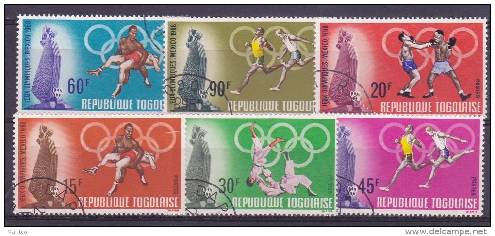 TOGO SET 1968 OLYMPICS - Summer 1968: Mexico City