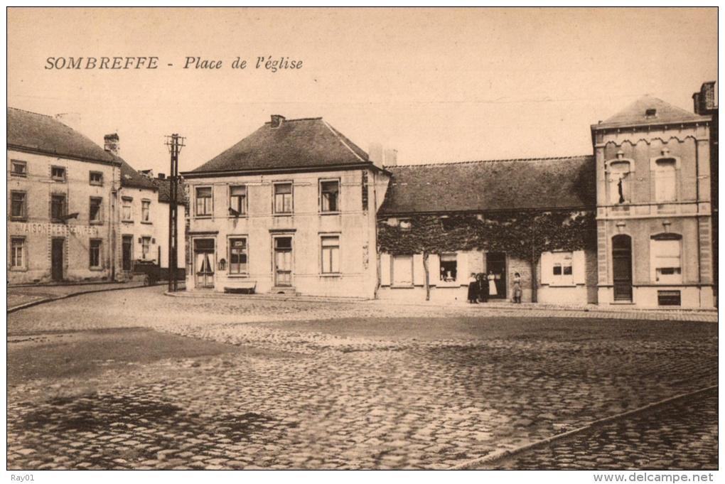 BELGIQUE - NAMUR - SOMBREFFE - Place De L'Eglise. - Sombreffe