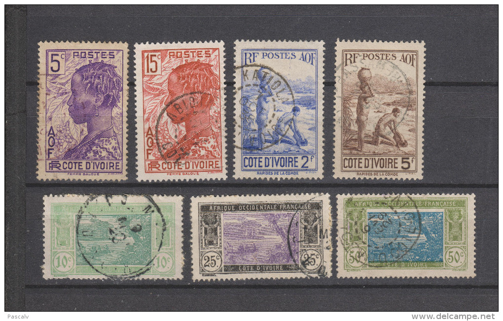 Lot De Timbres Oblitérés - Côte D'Ivoire (1960-...)