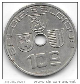 10 Centimes Léopold III 1939  FL-FR - 10 Centimes