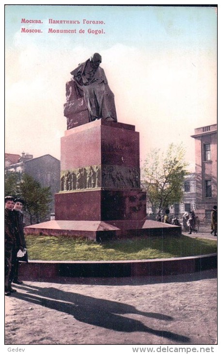 Russie, Moscou Monument De Gogol (620) - Russie