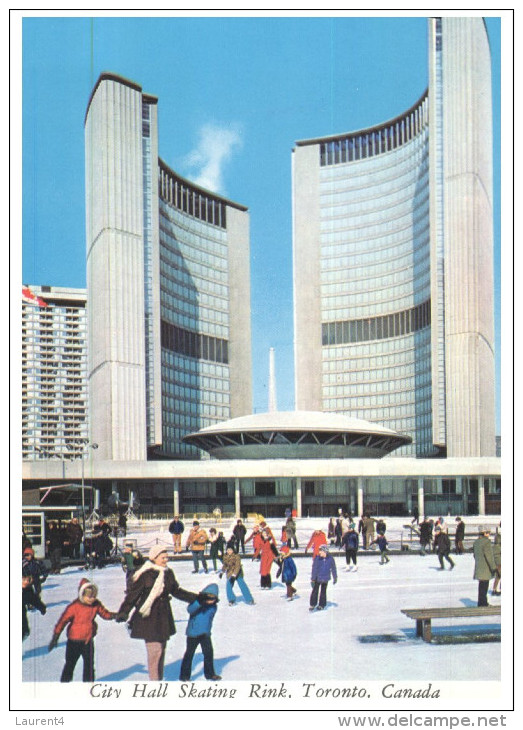 (975) Canada - Toronto City Hall And Ice Skating Ring - Figure Skating