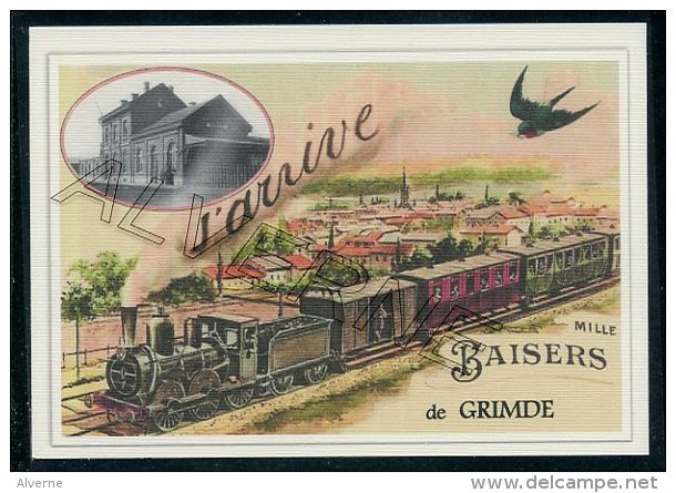 GRIMDE ..... TRAIN .. Souvenir  Creation Moderne Série Limitée Et Numerotée 1 à 10 ... N°2/10 - Tienen