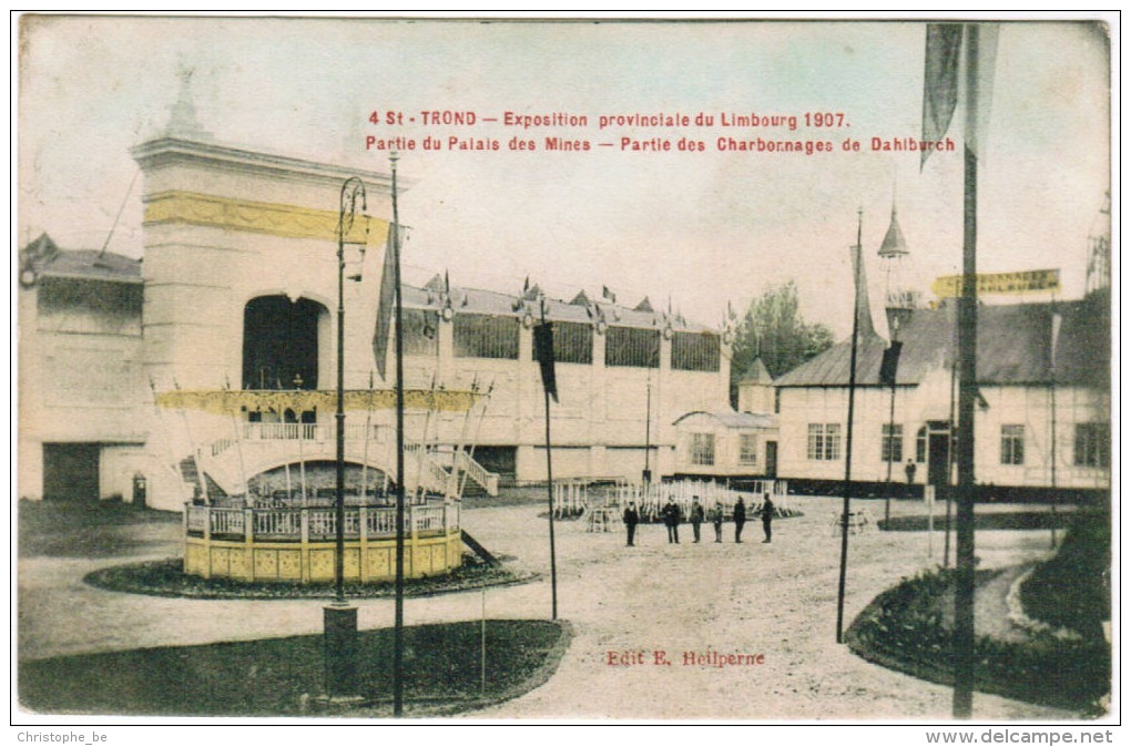 Sint Truiden, St Trond, Exposition Provinciale De Limbourg 1907, Partie Du Palais Des Mines (pk21742) - Sint-Truiden