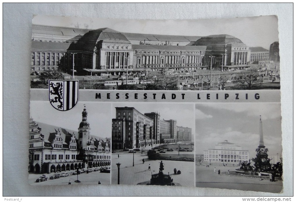 Germany Messestadt Leipzig Multi View Stamp 1984  A 46 - Leipzig