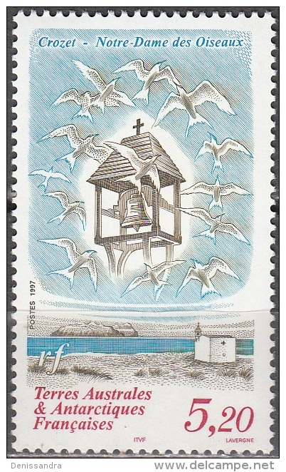 TAAF 1997 Yvert 218 Neuf ** Cote (2015) 2.40 Euro Chapelle Notre-Dame Des Oiseaux - Unused Stamps