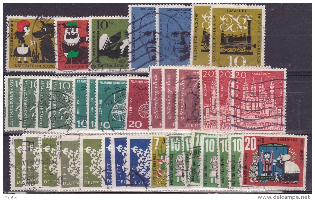 BUND LOT 1960 - 1961 - Andere & Zonder Classificatie