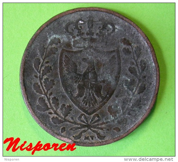 5 Centesimi 1826 - Charles Félix - Italian Piedmont-Sardinia-Savoie